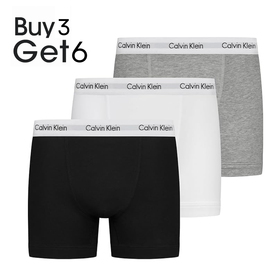 🩲 Buy 3 Get 6 for £30 - CK Stretch Boxers