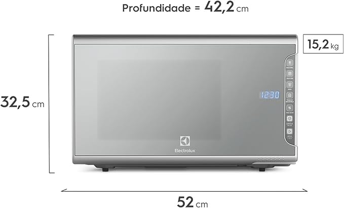 Silver Microwave with Integrated Panel 31L (MI41S)